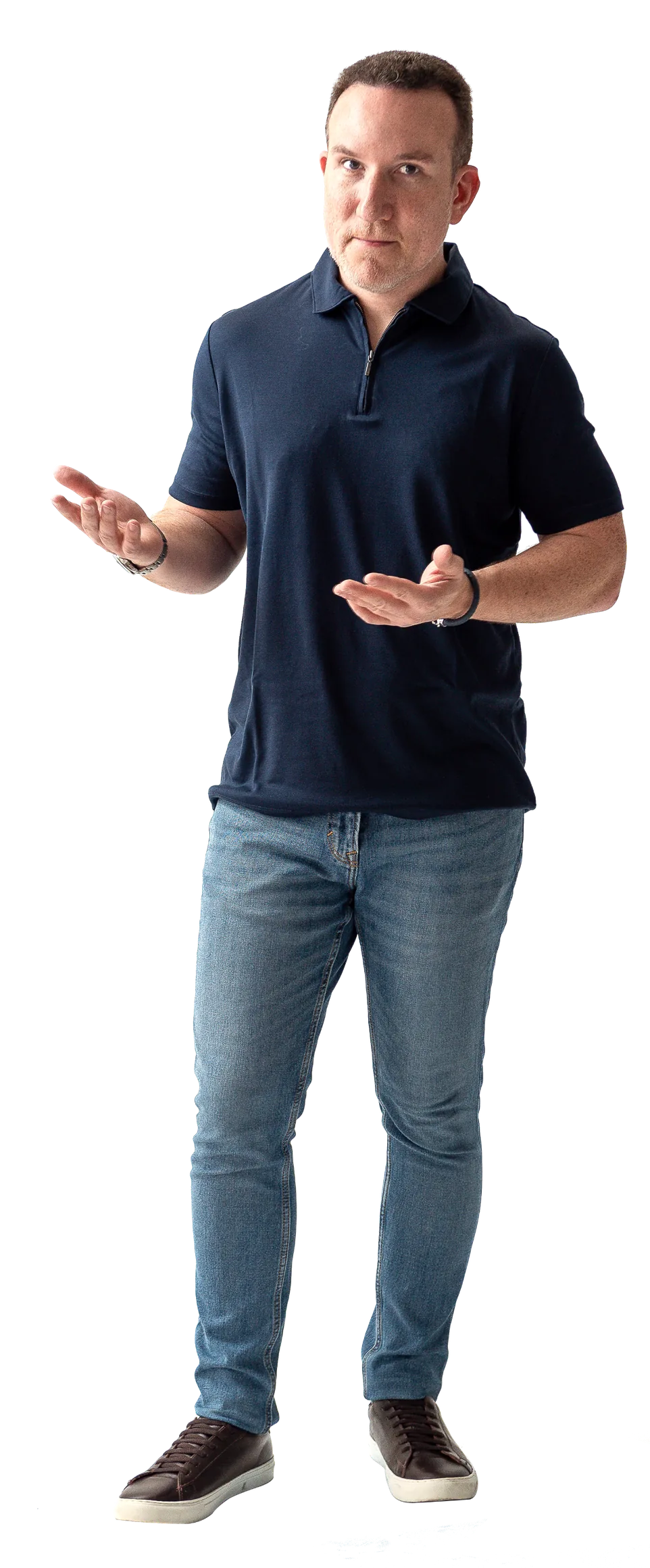 Christian Barbosa explicando a metodologia